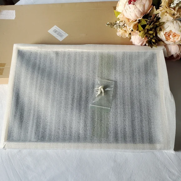 COACH Custom Framed Shopping Bag Wall Decor, Wooden Back 18" x 12" - Picture 5 of 7